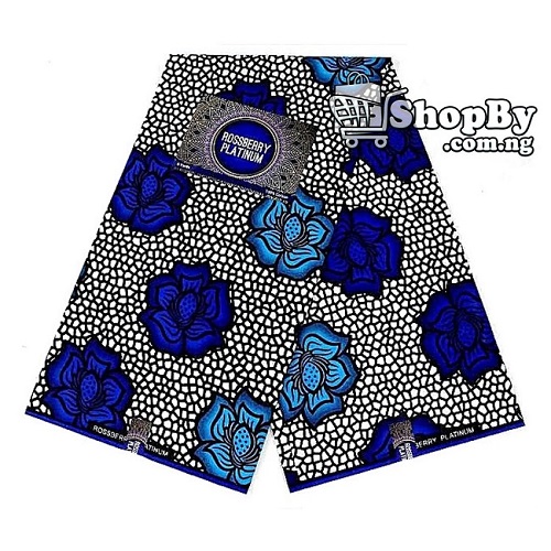 Blue ankara pattern shopby