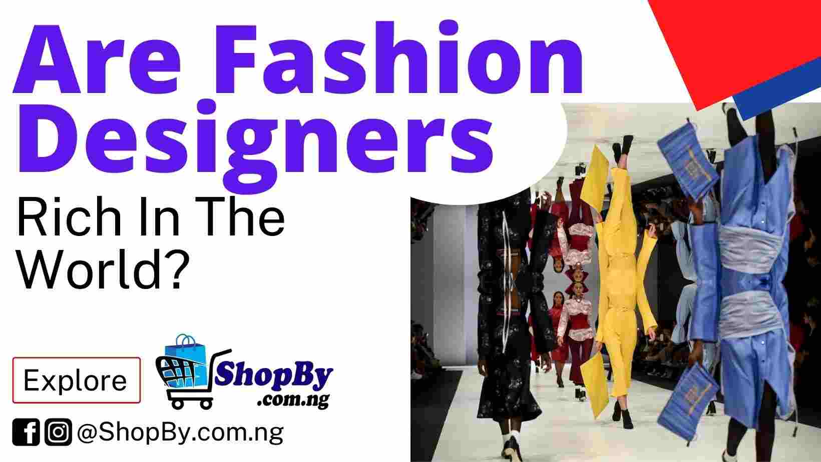 are fashion designers rich