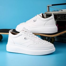 Men's Sneakers Canvas-White shopby online mall