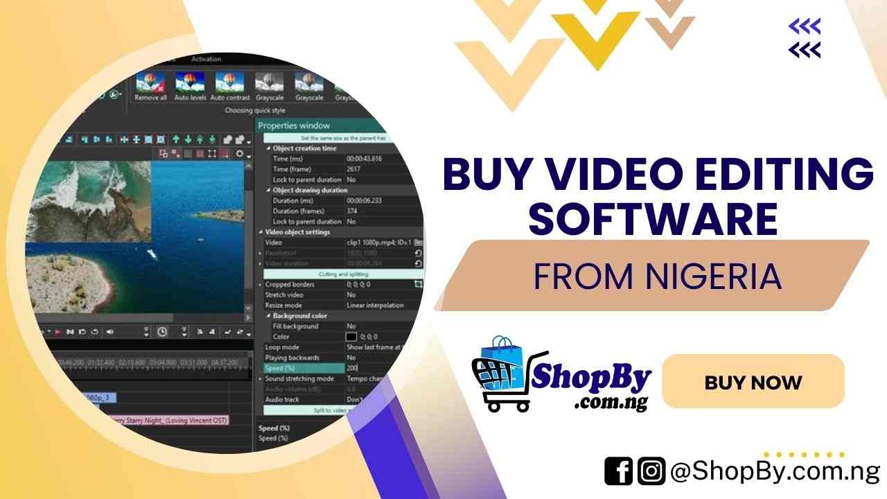 Buy Video Editing Software From Nigeria