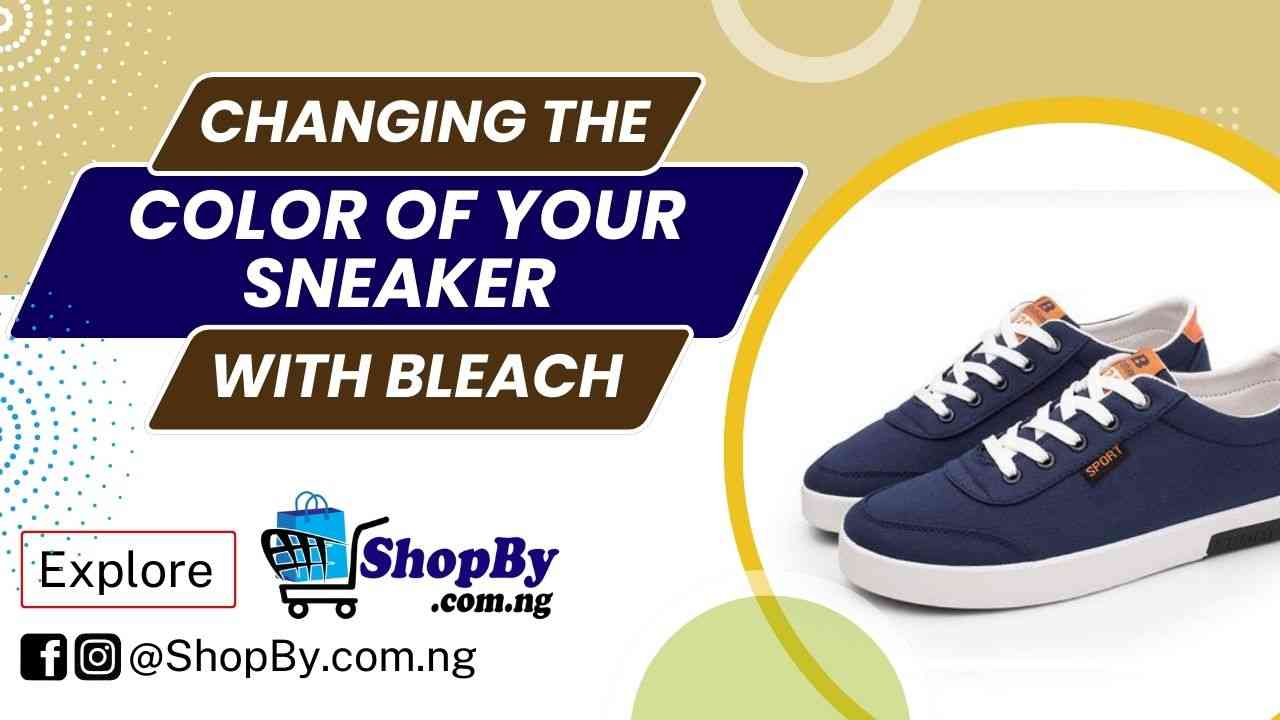Change your sneakers color with Bleach ShopBy