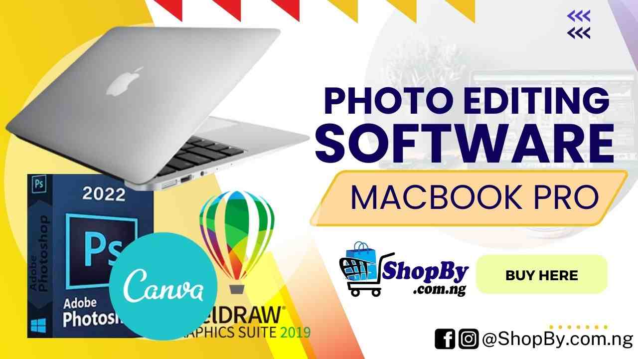 Photo Editing Software on MacBook Pro SHOPBY ONLINE MALL