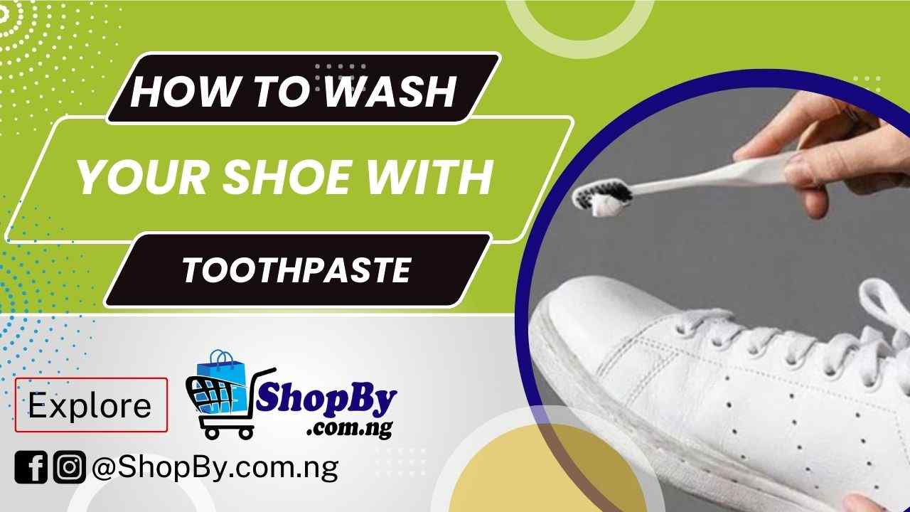 Wash Your Shoe with Toothpaste ShopBy
