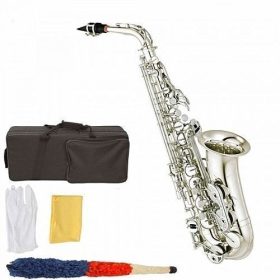 Silver Alto Saxophone Yamaha