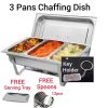 Buy 3 Pan Catering Chafing
