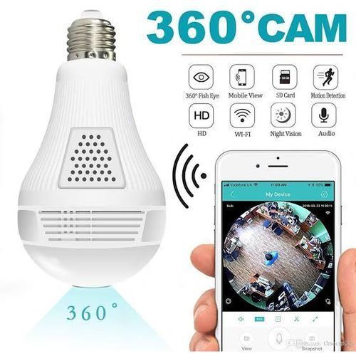 Wireless Ip Cctv Bulb Camera from shopBy