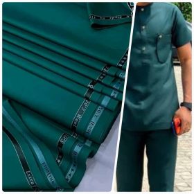 Green Fabrics senator material for men