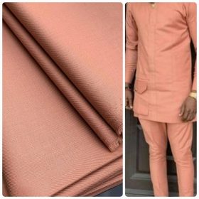 Peach Color Fabrics senator material for men