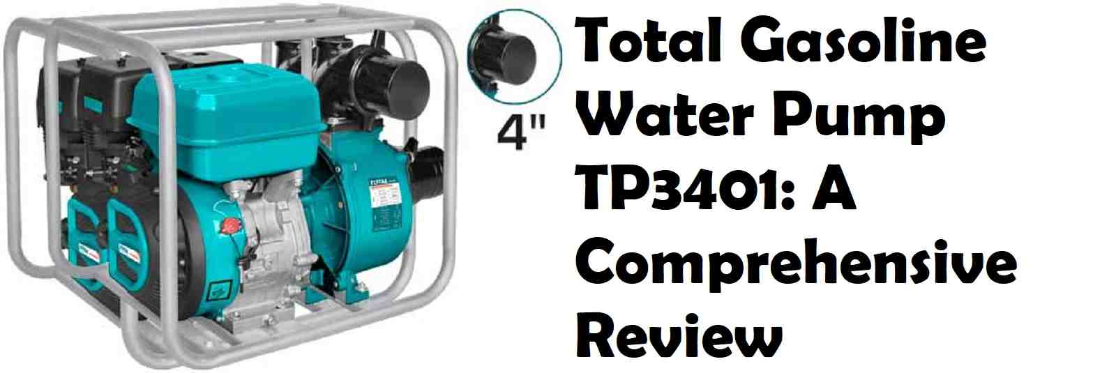 Gasoline Water Pump TP3401 Total