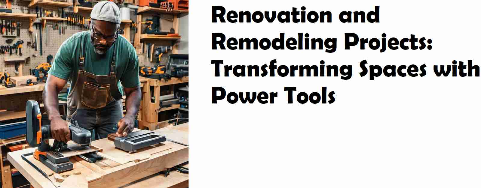 Renovation and Remodeling Projects with Power Tools