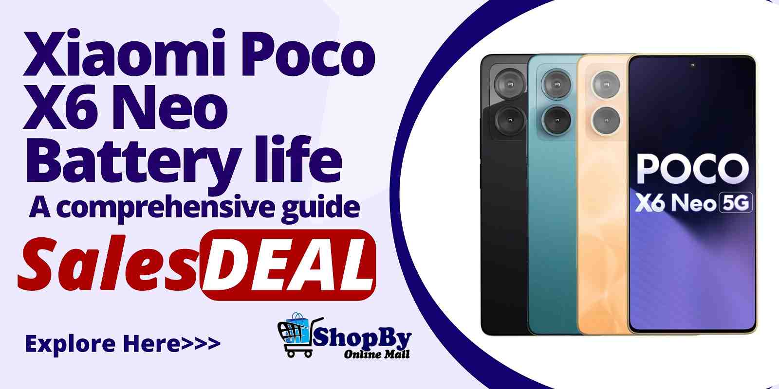Xiaomi Poco X6 Neo battery life